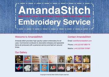 Amanda stitch website